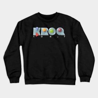 KROQ 106.7 FM 1988 Pasadena California Crewneck Sweatshirt